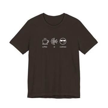 Coffee. AI. Coolness. tee from Drop 01