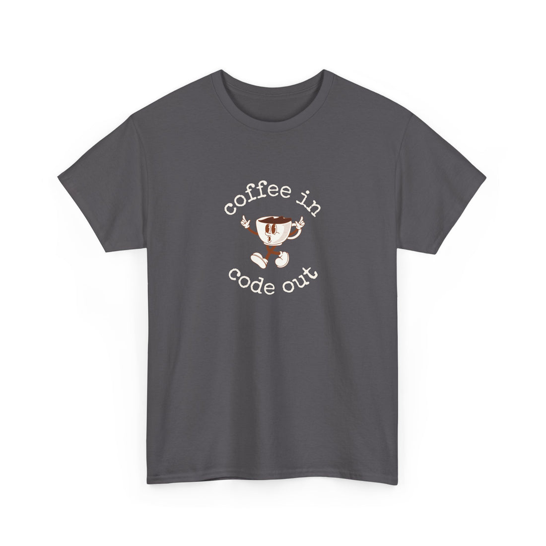 Coffee in code out T-shirt | Unisex