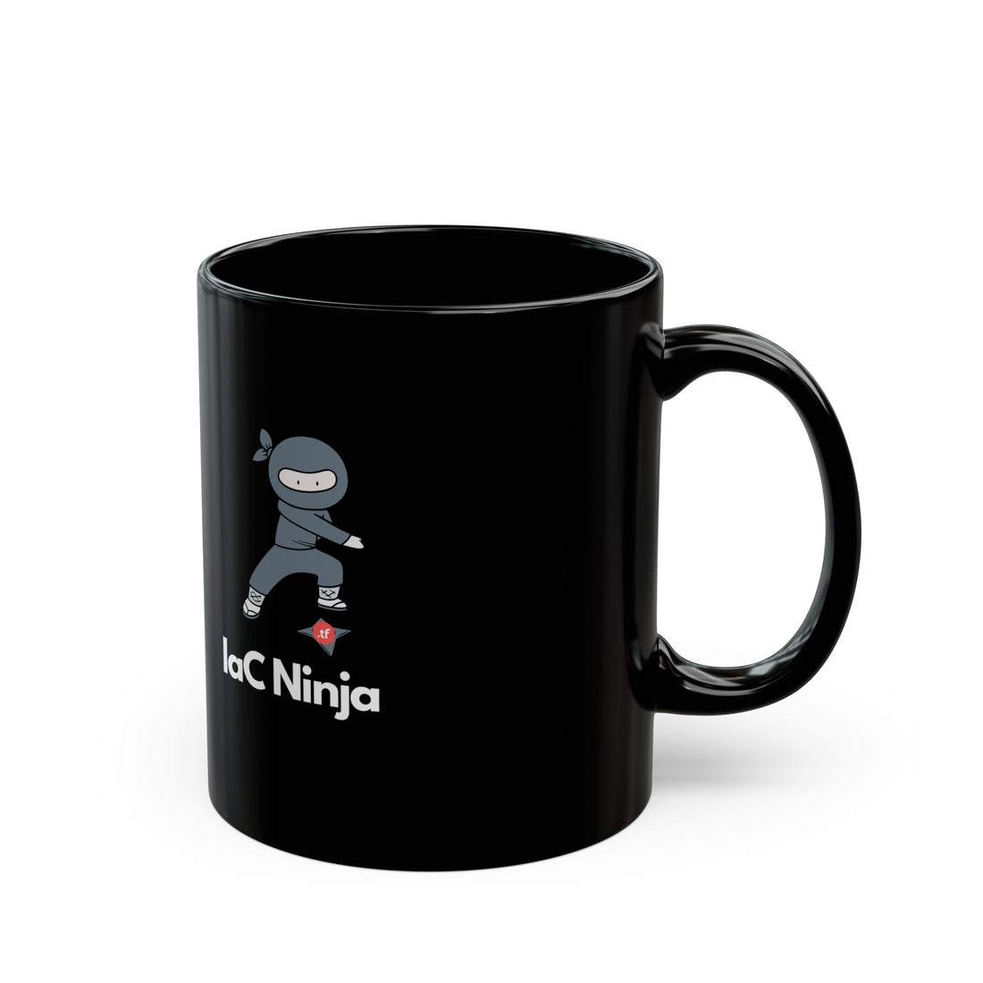 IaC Ninja | Black Ceramic Mug