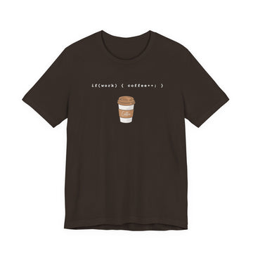 If work then coffee T-Shirt (BCPS)