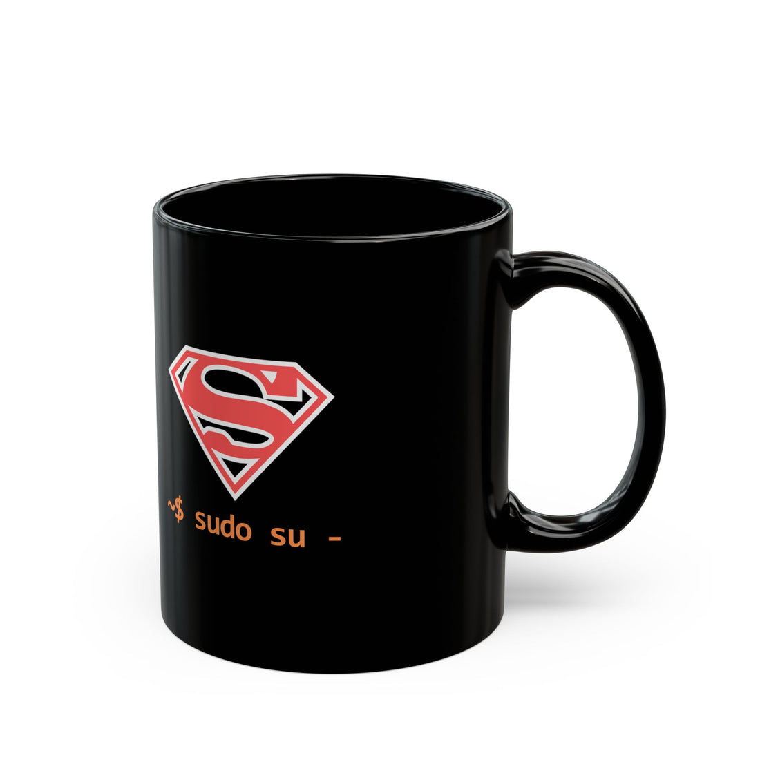Sudo Superuser | Black Ceramic Mug