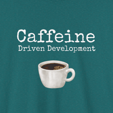 Caffeine driven development T-shirt | Unisex