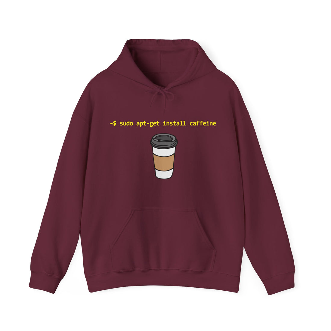 Install Caffeine  | Hooded Sweatshirt