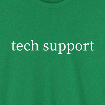 Tech support T-shirt | Unisex
