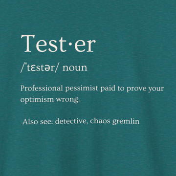 Tester T-shirt | Unisex