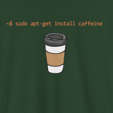 Install Caffeine T-shirt | Unisex