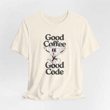 Good Coffee Good Code T-Shirt (BCPS)