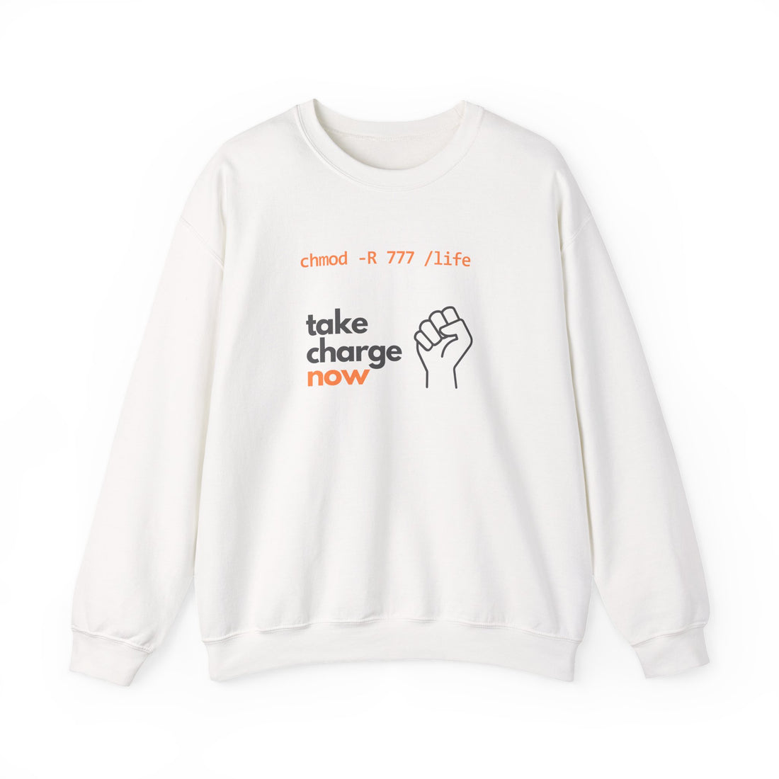 Take charge now | Unisex Crewneck Sweatshirt