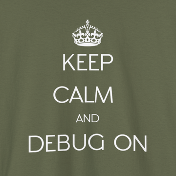 Debug on T-shirt | Unisex