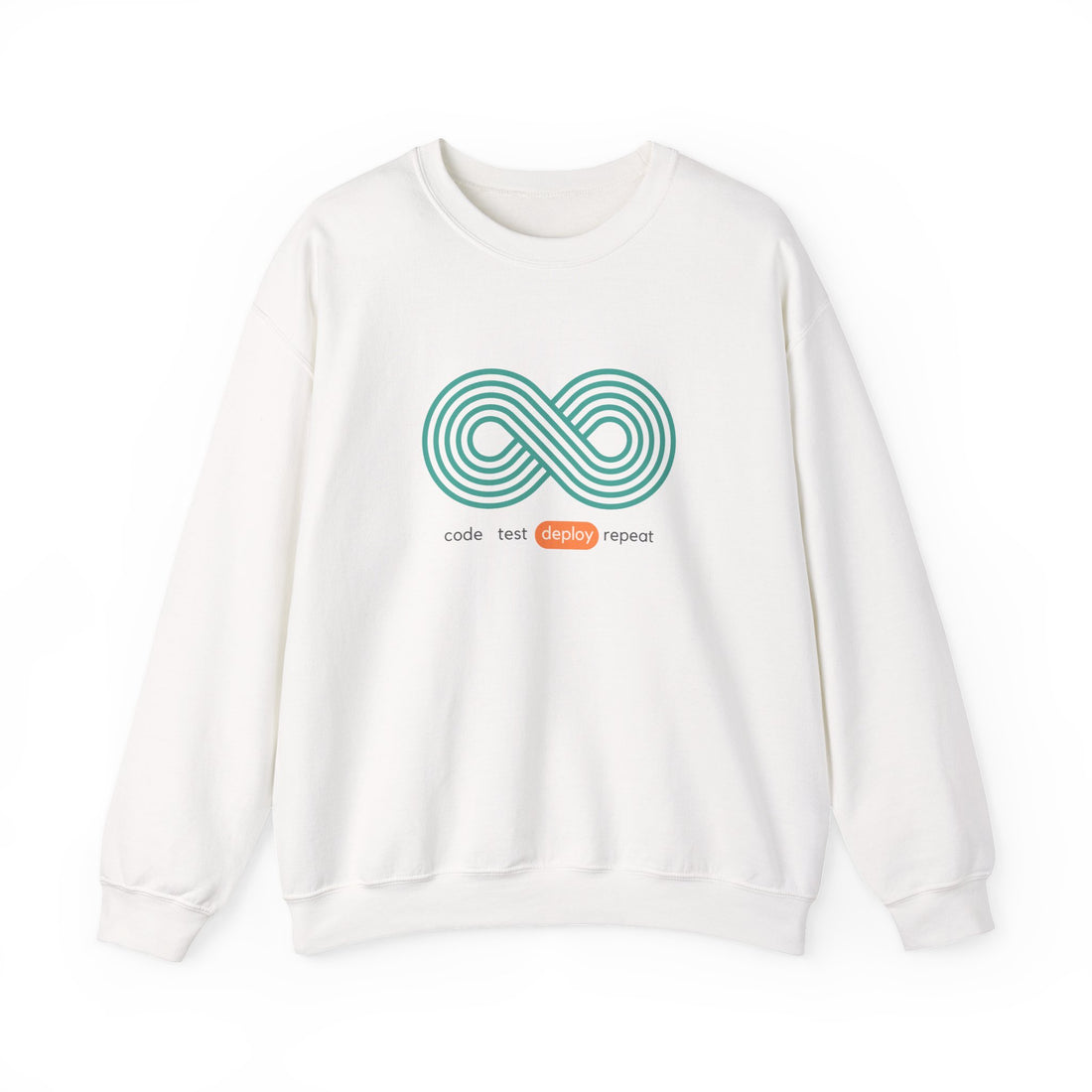 DevOps Infinity Loop | Unisex Crewneck Sweatshirt