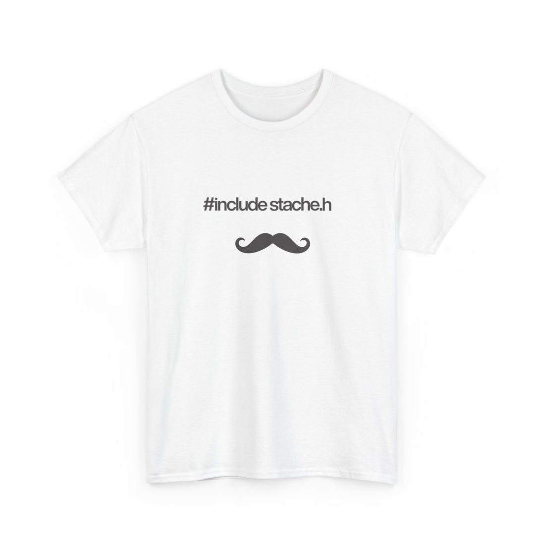 include stache.h T-shirt | Unisex