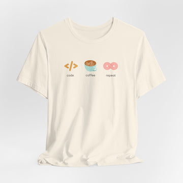 Code Coffee Repeat T-Shirt