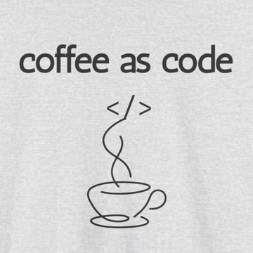 Coffee as code T-shirt | Unisex