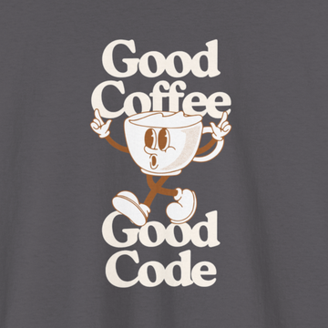 Good coffee good code T-shirt | Unisex