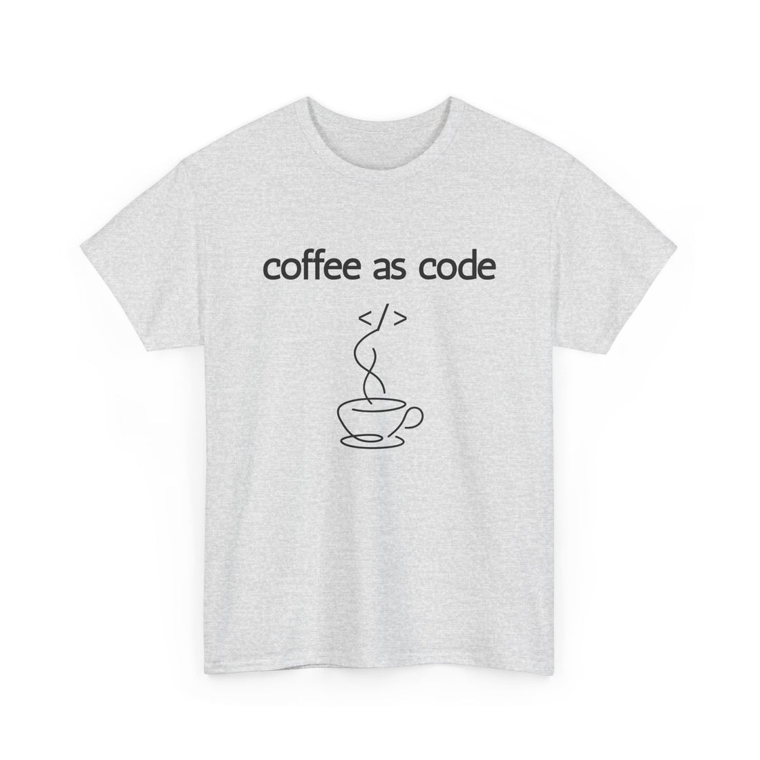 Coffee as code T-shirt | Unisex