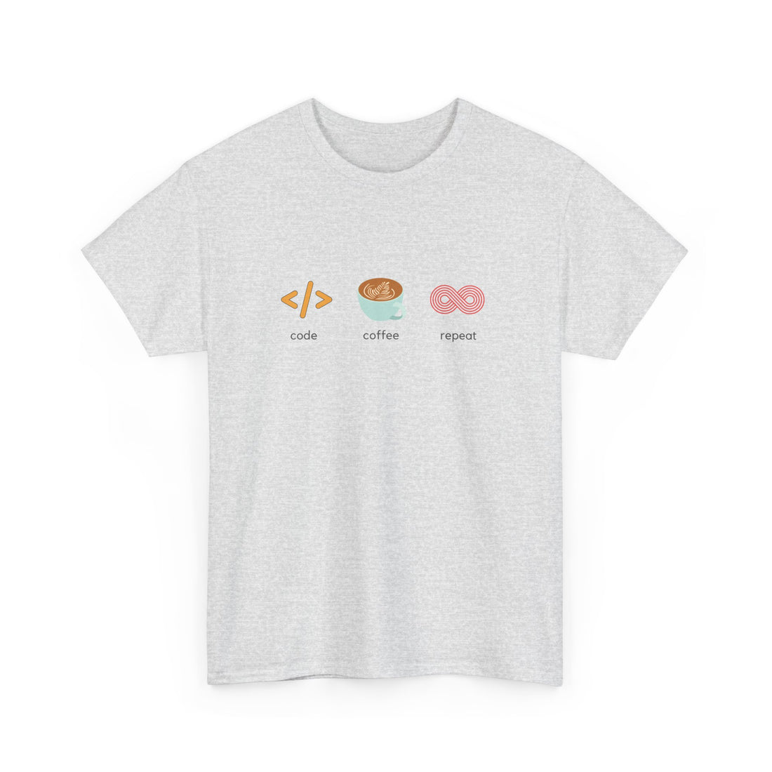 Code coffee repeat T-shirt | Unisex