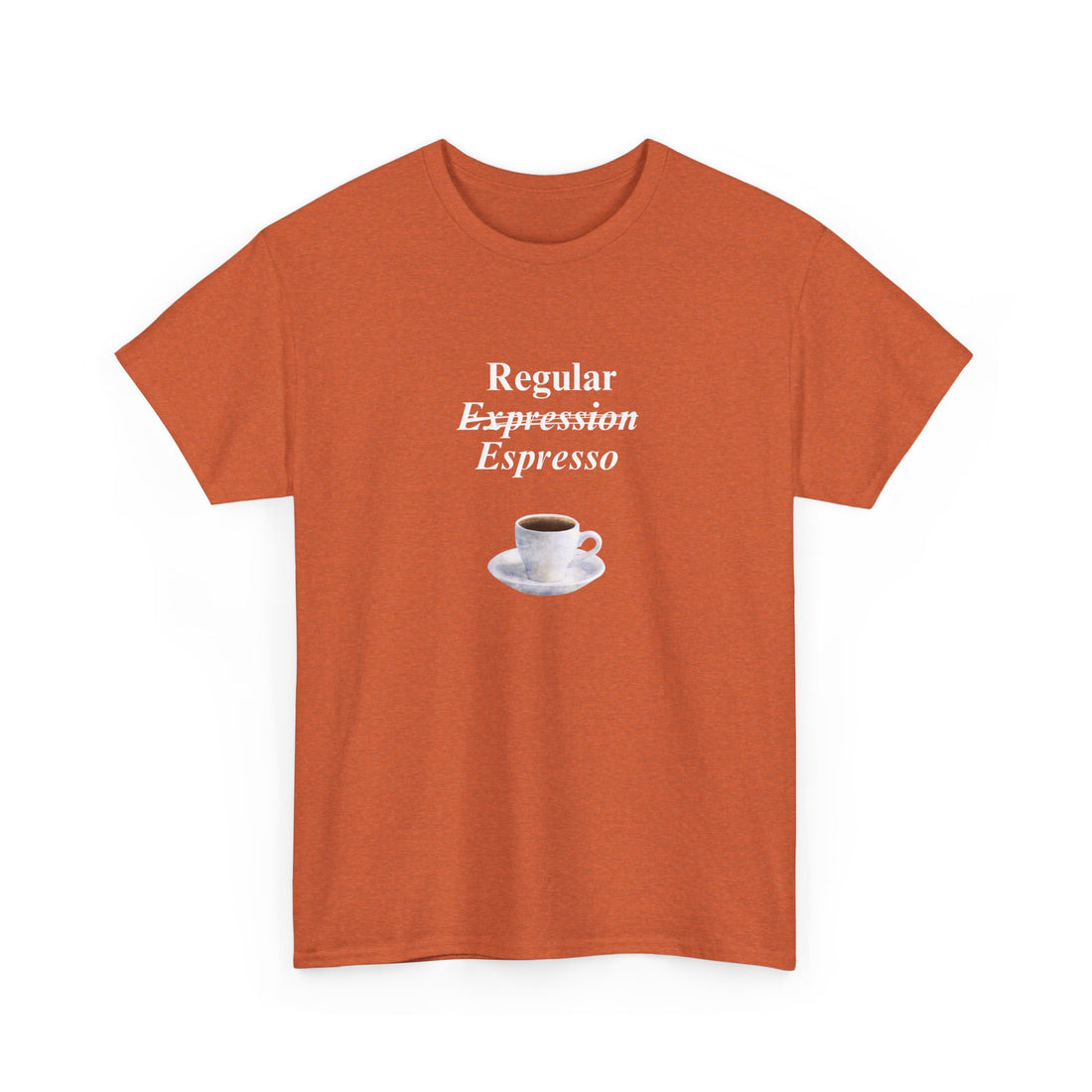 Regular espresso T-shirt | Unisex