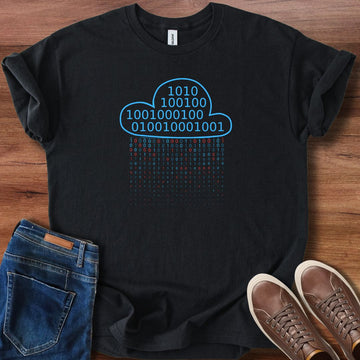 Binary rain T-Shirt