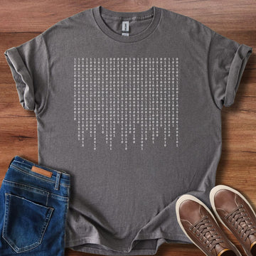 Binary rain T-Shirt