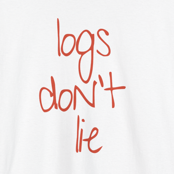 Logs don't lie T-shirt | Unisex