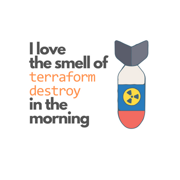 Terraform Destroy | White Ceramic Mug