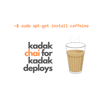 Kadak Chai for Kadak Deploys | White Ceramic Mug