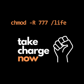 Take charge now | Black Ceramic Mug