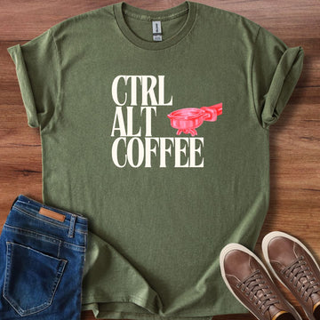 Ctrl Alt Coffee T-Shirt