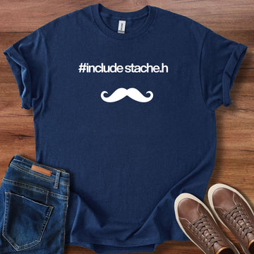include stache.h T-Shirt