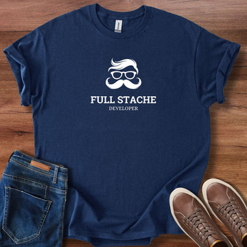 Full stache developer T-Shirt