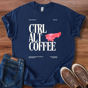 Ctrl Alt Coffee T-Shirt
